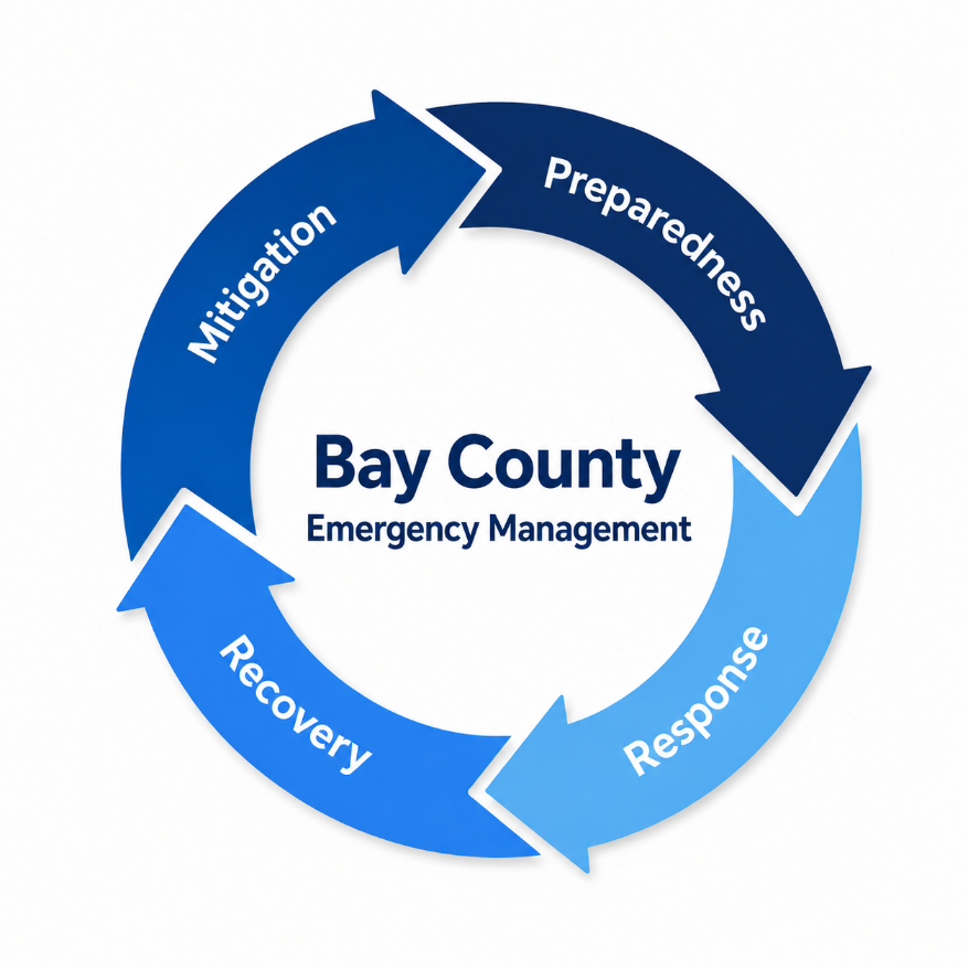 Bay County Emergency Management Logo